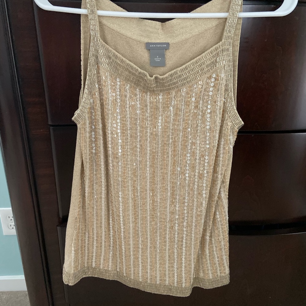 Ann Taylor sequin top